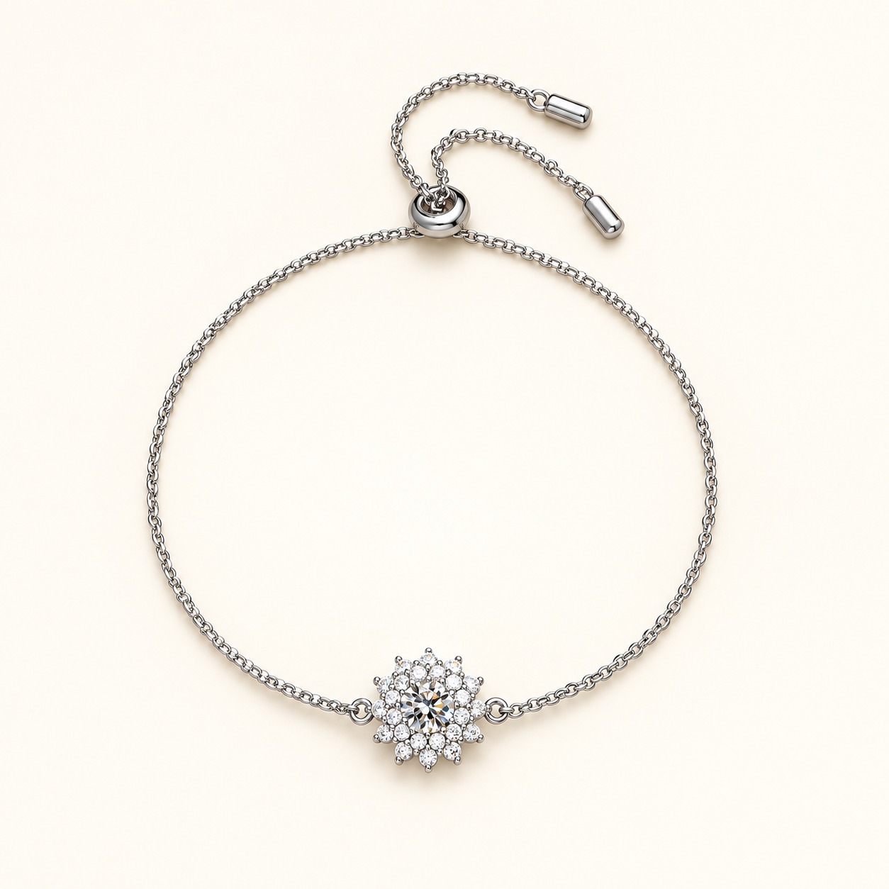 Moissanite bracelet XZTC-S06