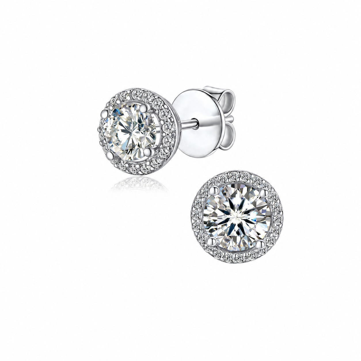Moissanite earrings XZTC-E16