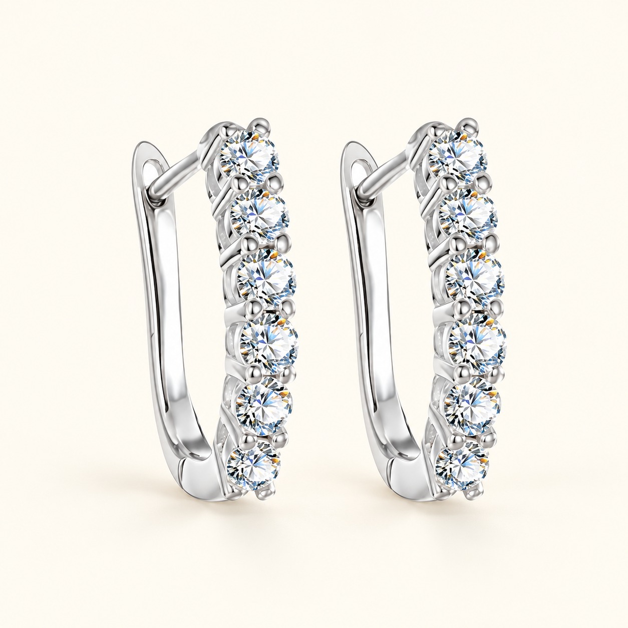 Moissanite earrings XZTC-E19
