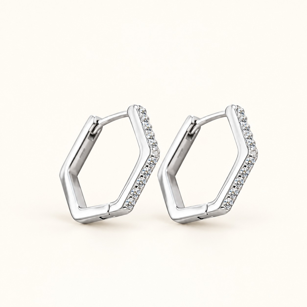 Moissanite earrings XZTC-E23