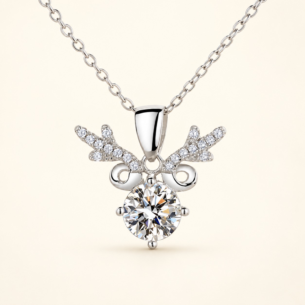 Moissanite necklace XZTC-X08