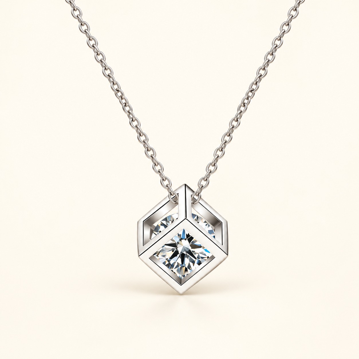 Moissanite necklace XZTC-X16