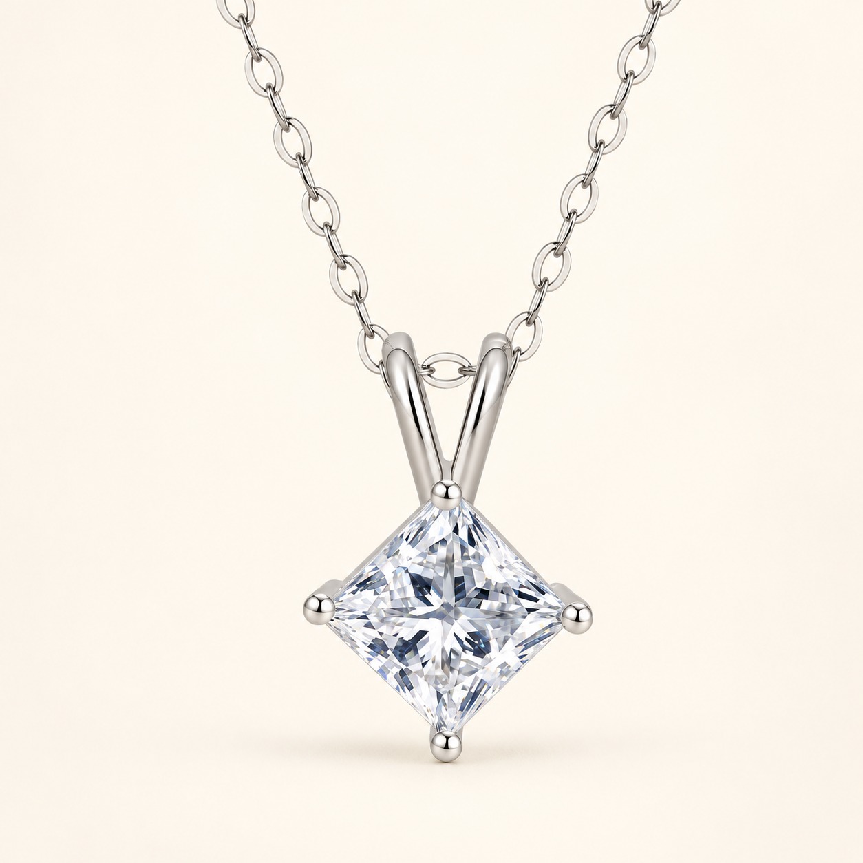 Moissanite necklace XZTC-X31