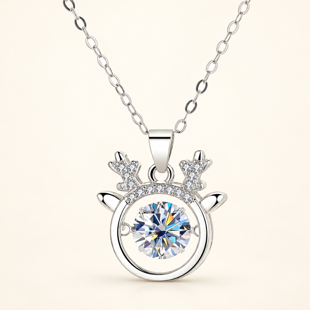 Moissanite necklace XZTC-X33