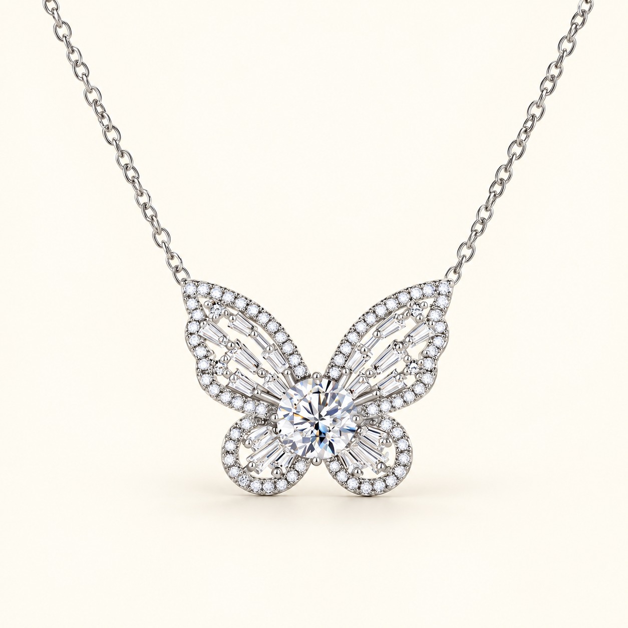 Moissanite necklace XZTC-X38