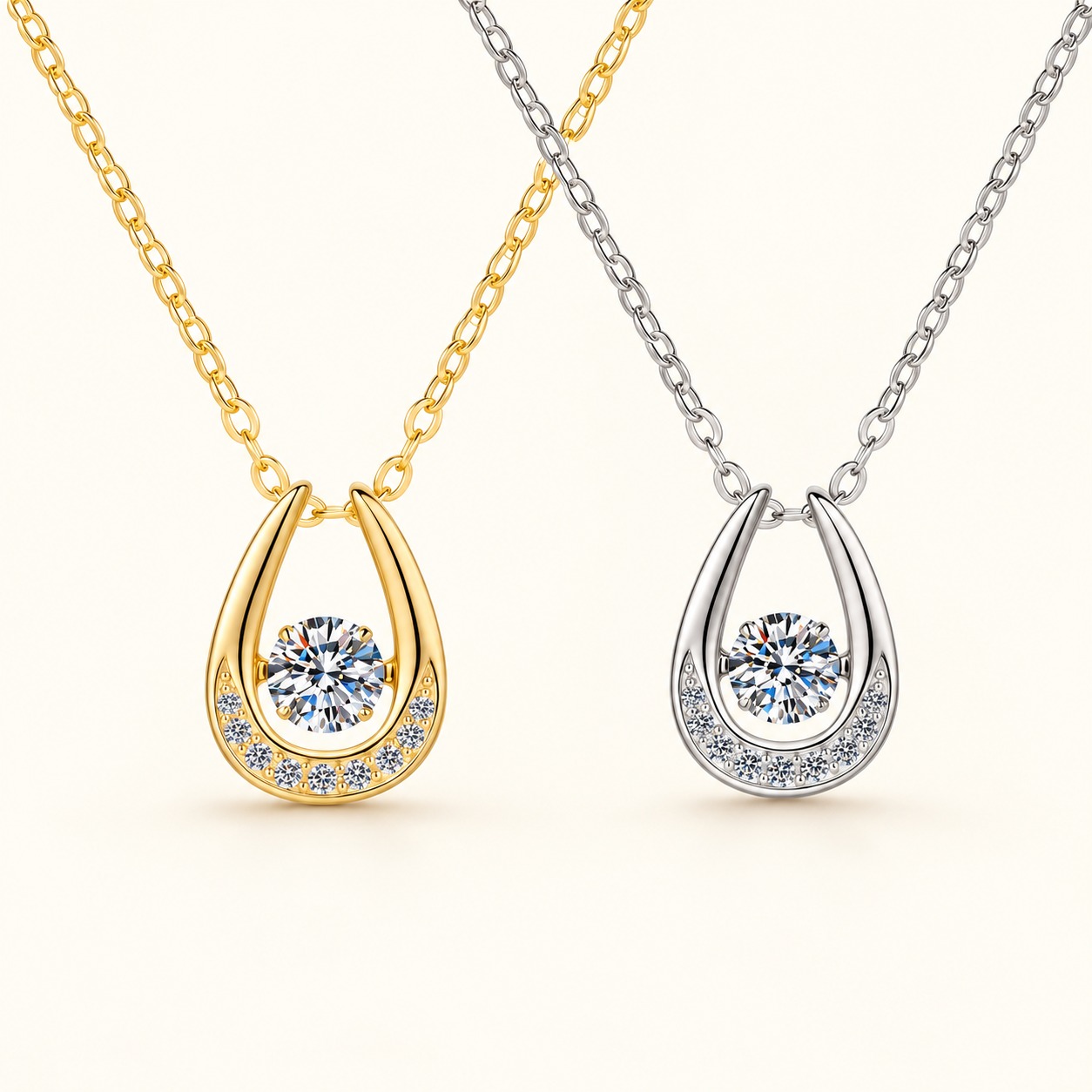 Moissanite necklace XZTC-X53