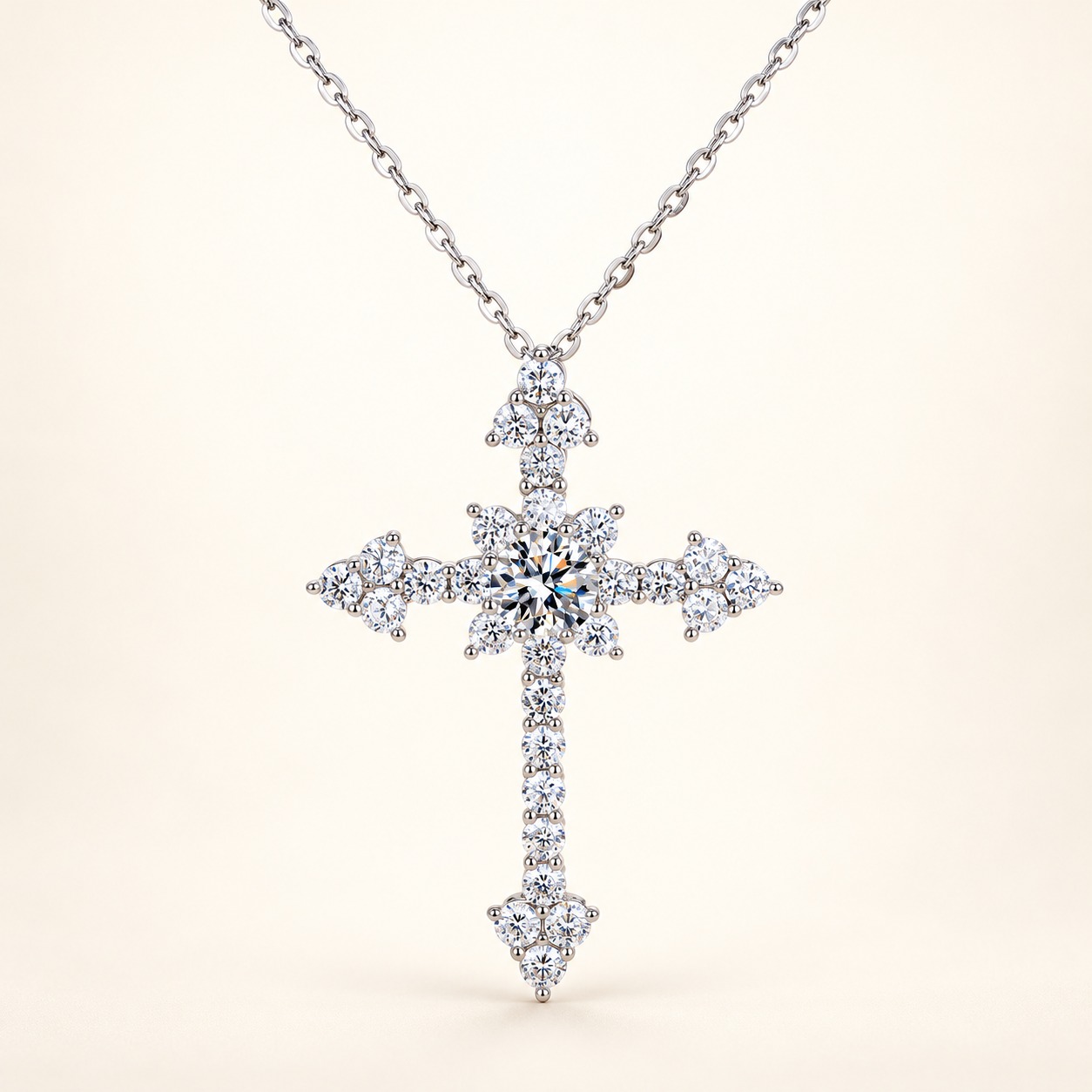Moissanite necklace XZTC-X58