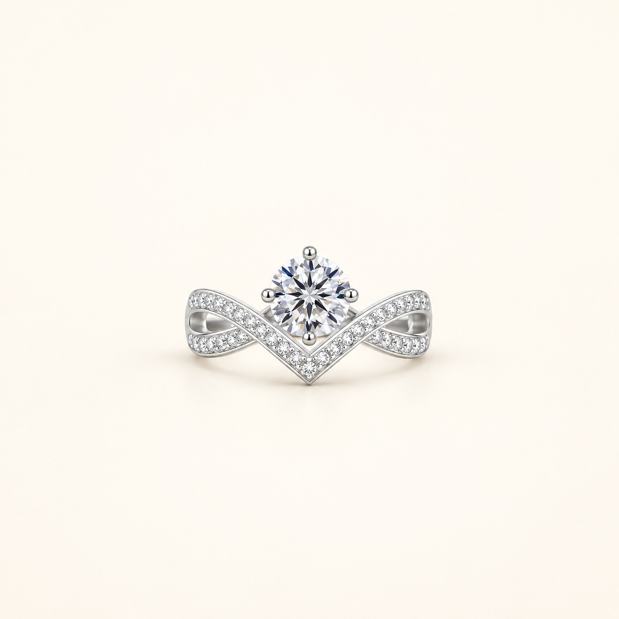 Moissanite ring XZTC-J10