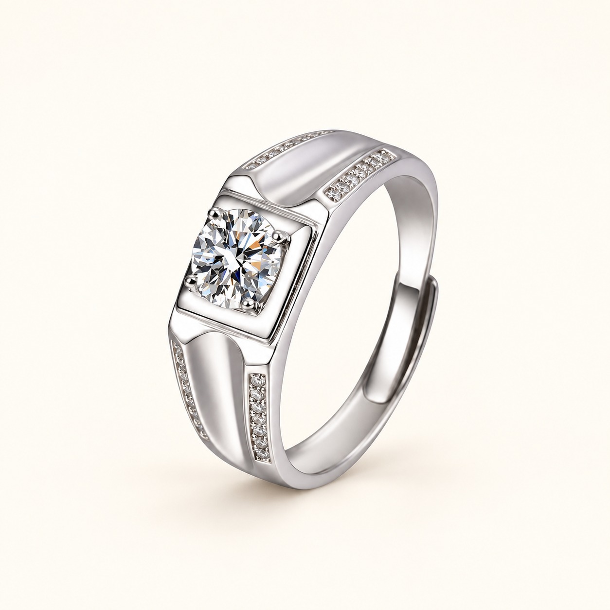 Moissanite ring XZTC-J24