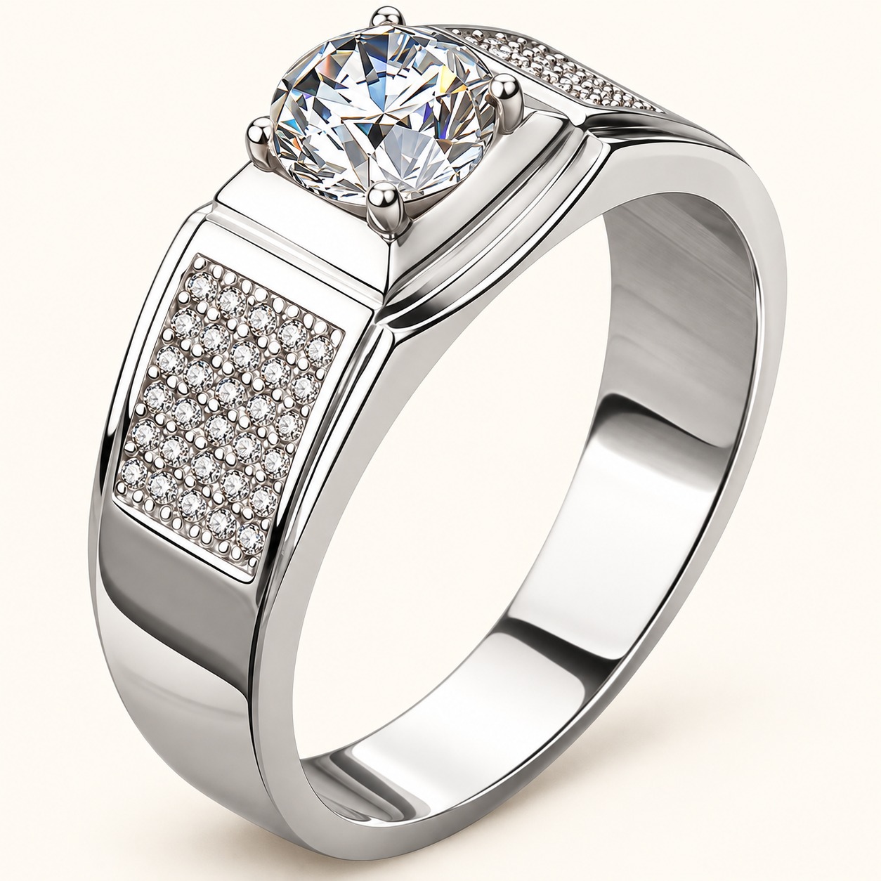 Moissanite ring XZTC-J28