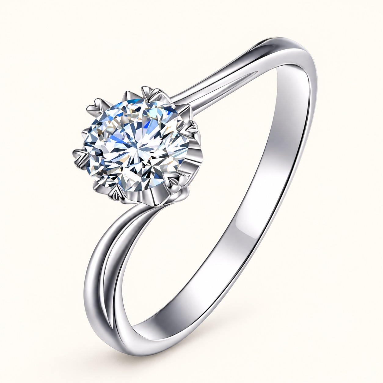 Moissanite ring XZTC-J42