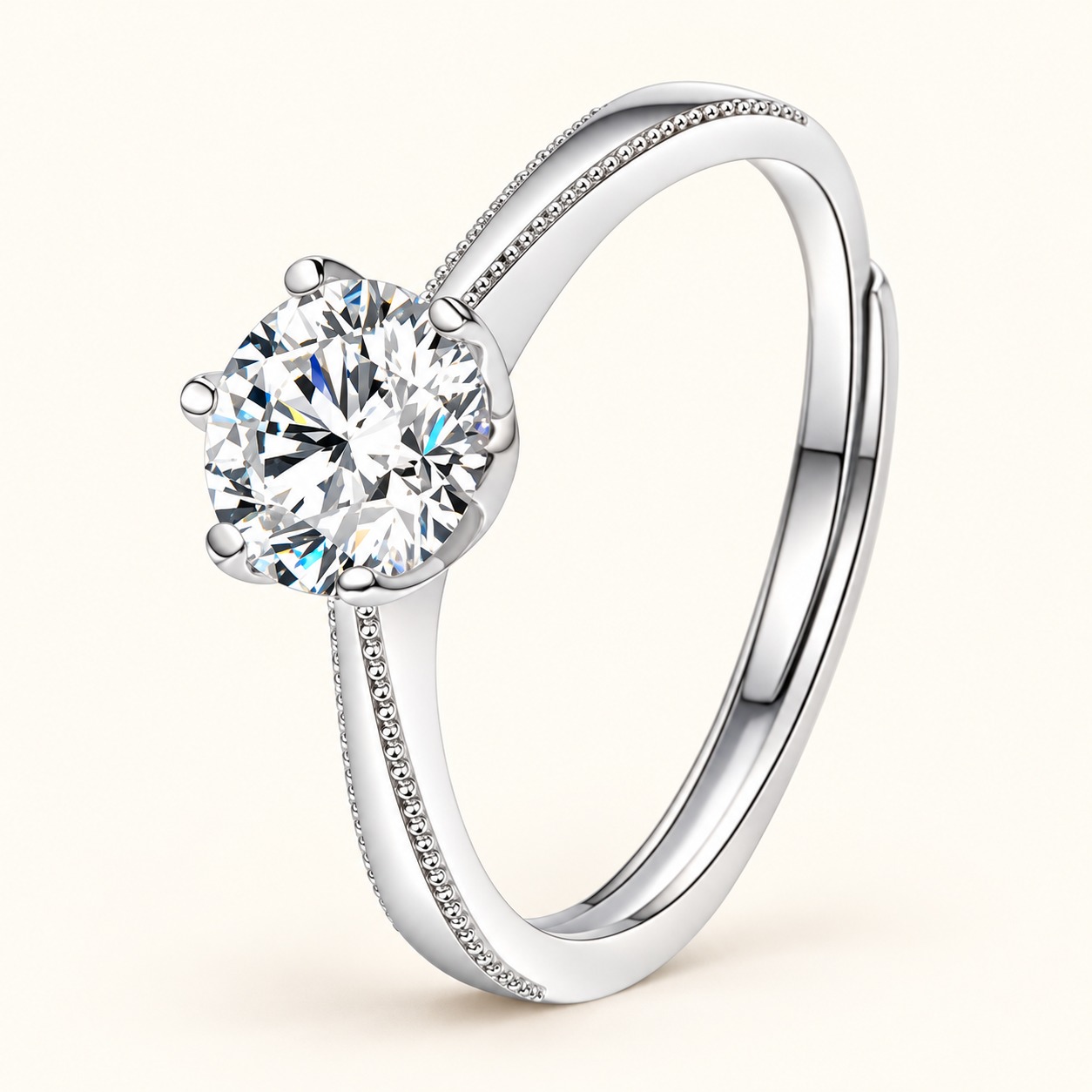Moissanite ring XZTC-J46