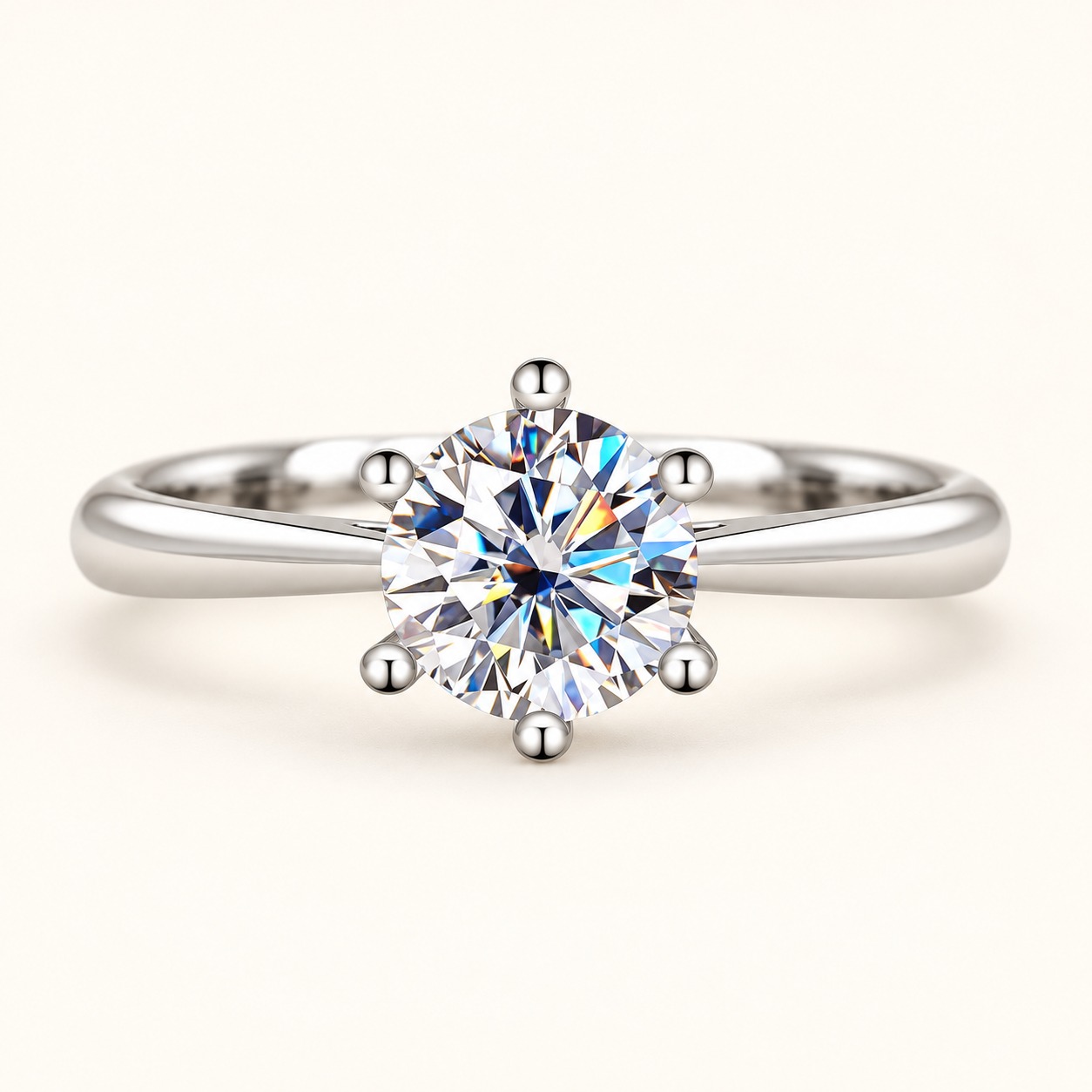 Moissanite ring XZTC-J48
