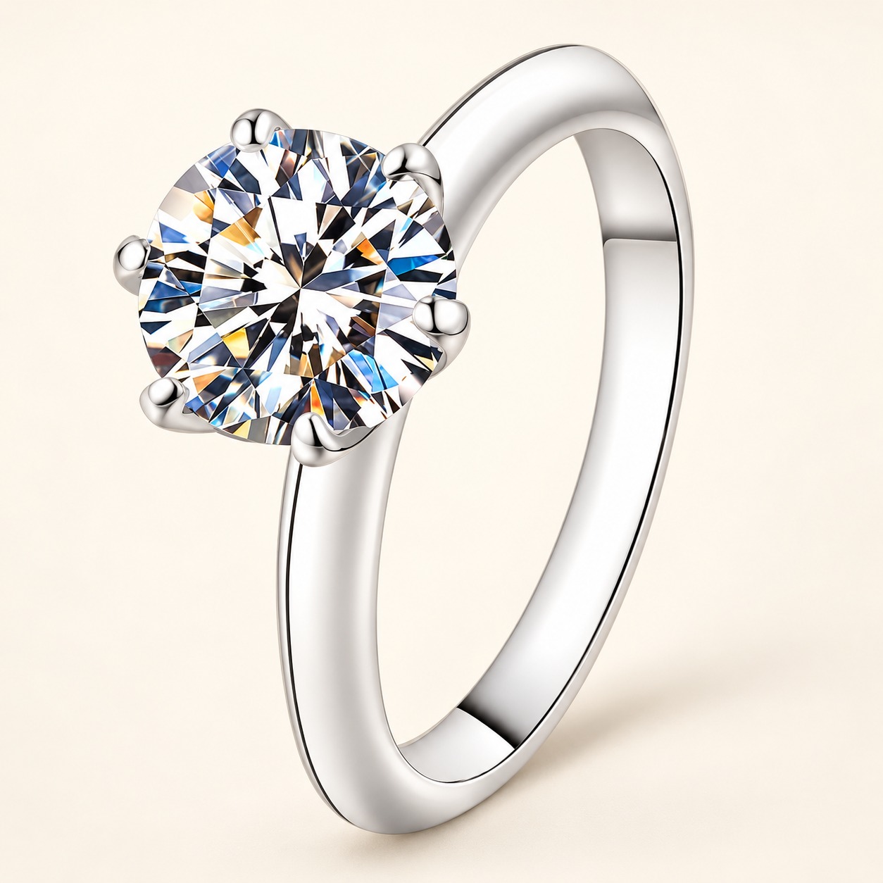 Moissanite ring XZTC-J51