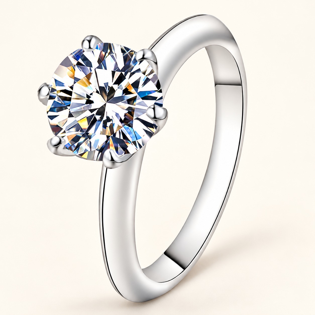 Moissanite ring XZTC-J53