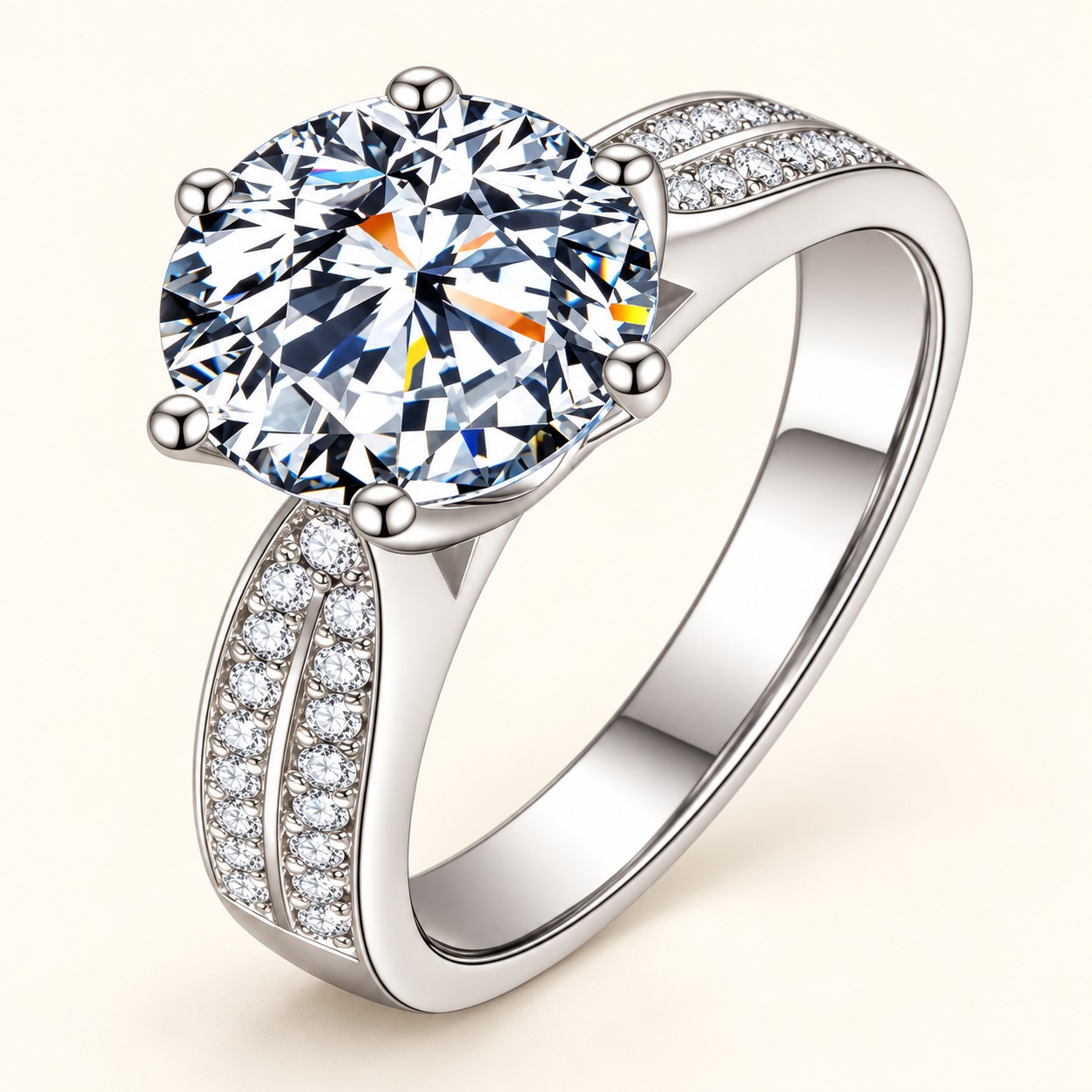 Moissanite ring XZTC-J54